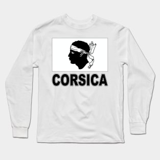 The Pride of Corsica - Corsican Flag Design Long Sleeve T-Shirt